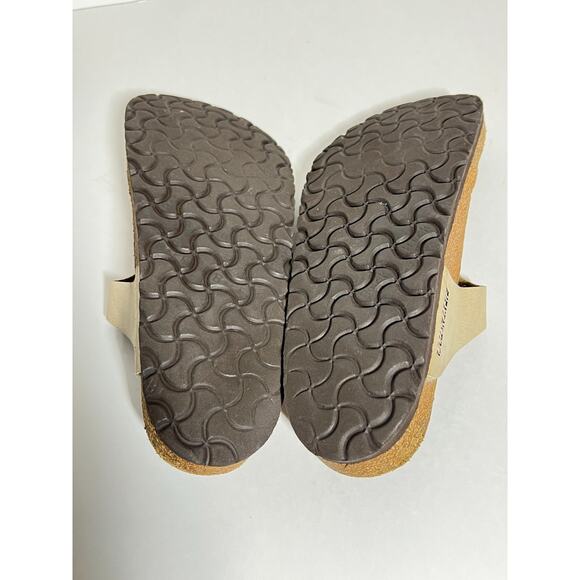 Birkenstock Pearl Birko Flor Gizeh Thong Slip On Adjust Sandal 38 Reg-Wide 7-7.5 - Picture 8 of 8